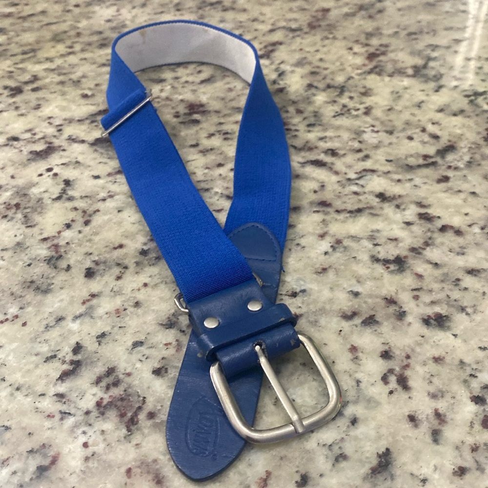 Adams Adjustable Softball/Baseball Belt / Size: One Size / Color: Royal Blue